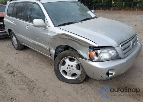 2006 Toyota Highlander Limited V6 из США, поврежденный, VIN JTEEP21A960155283
